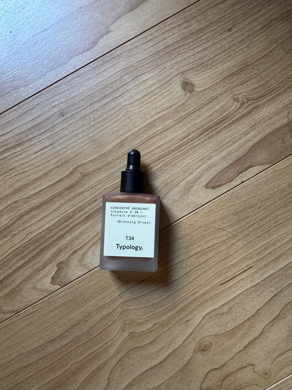 T34 Bronzing Drops Typology